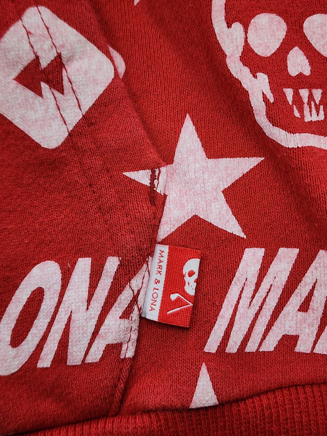 마크앤로나 10주년 스컬 후드 집업 상품이미지7