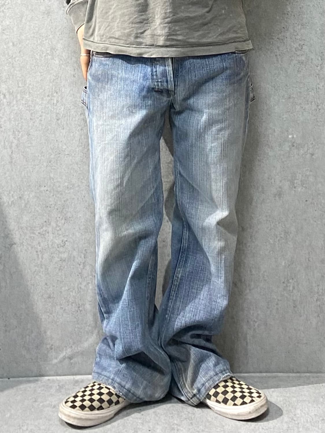 [32] Diesel 디젤 더티워시드 부츠컷 데님팬츠 상품이미지10