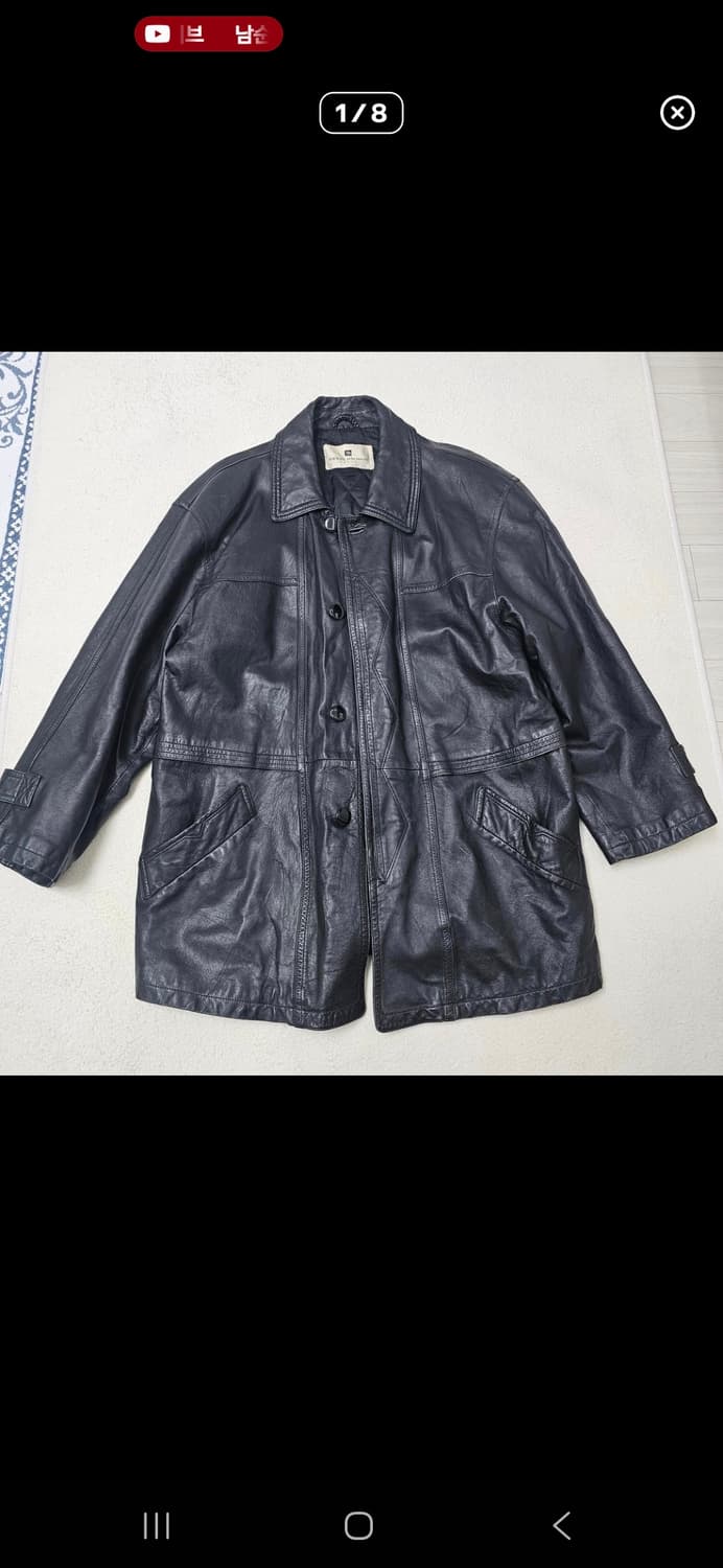 피에르 발망 가죽하프코트  상품이미지1