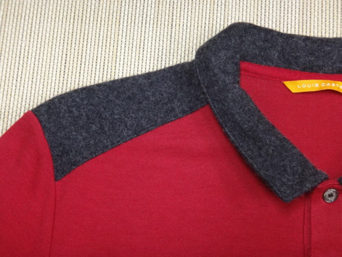 (2XL) 루이까스텔 골프 남성 카라 긴팔 기모 티셔츠 상품이미지5