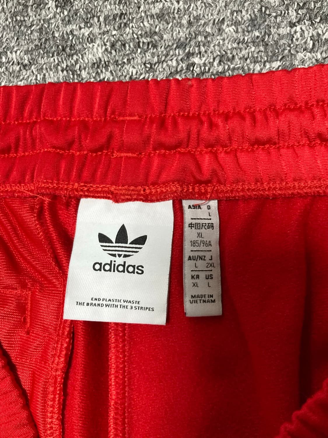 아디다스 파이어버드 트랙 팬츠 레드 XL 상품이미지3