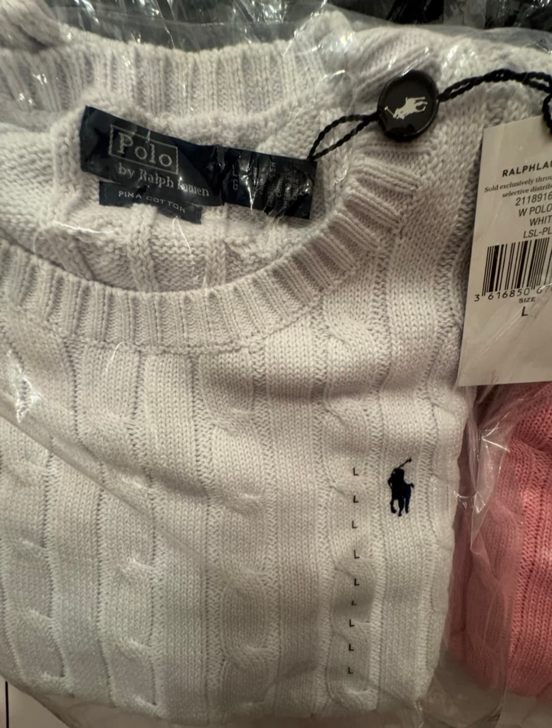 [새상품/정품]폴로 랄프로렌 여성 라운드 긴팔 니트 6color 상품이미지3