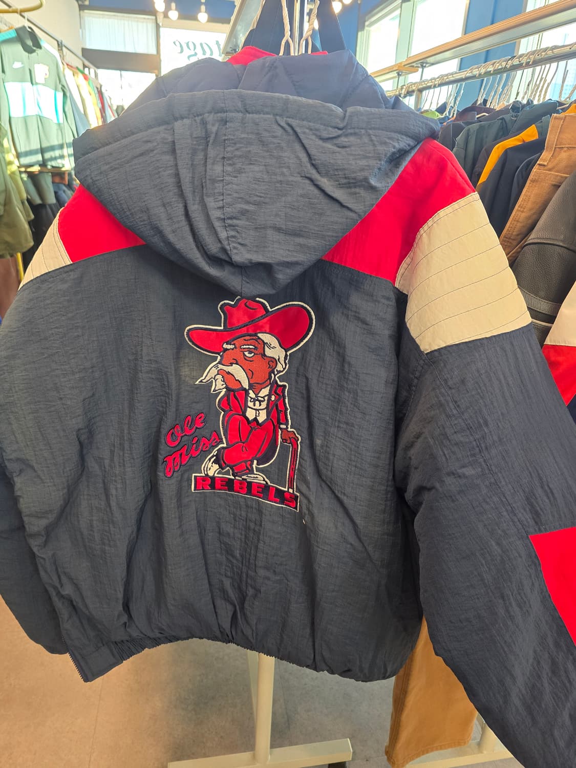 스타터 올드미스 반집업 두툼 빈티지 누빔점퍼자켓 상품이미지7