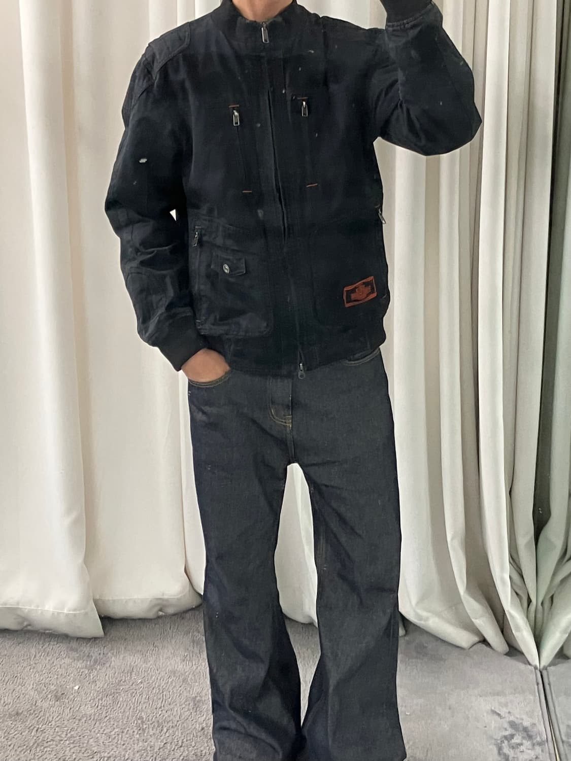 할리데이비슨 투웨이 테크니컬 탱커 자켓 M 상품이미지8