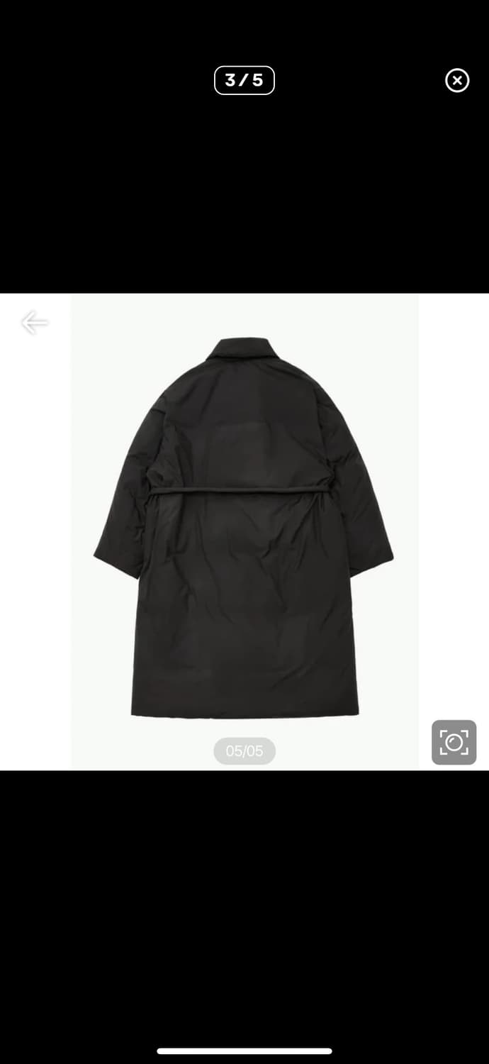 아모멘토 다운 푸퍼 롱코트 M 상품이미지3