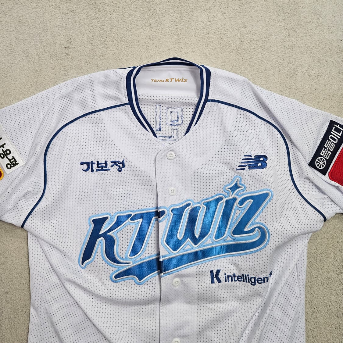 KT위즈 송민섭 유니폼 105 상품이미지3
