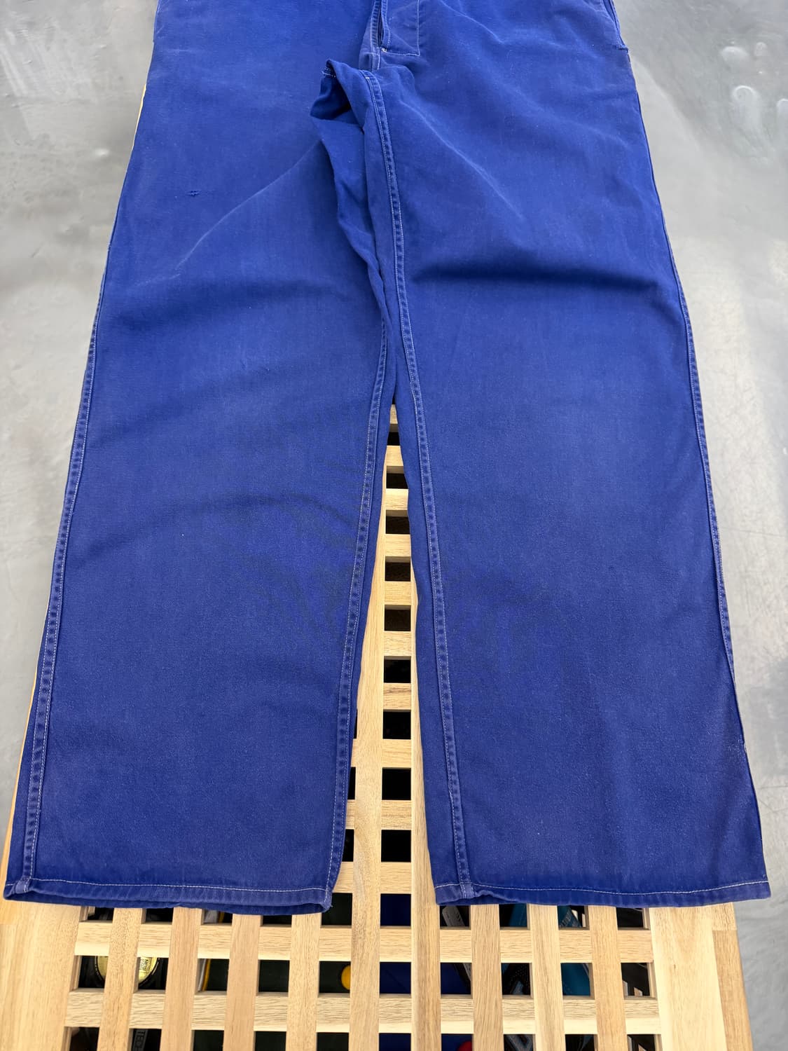 1970s FRIENDSHIP FADED NAVY 빈티지프렌치워크팬츠 상품이미지4
