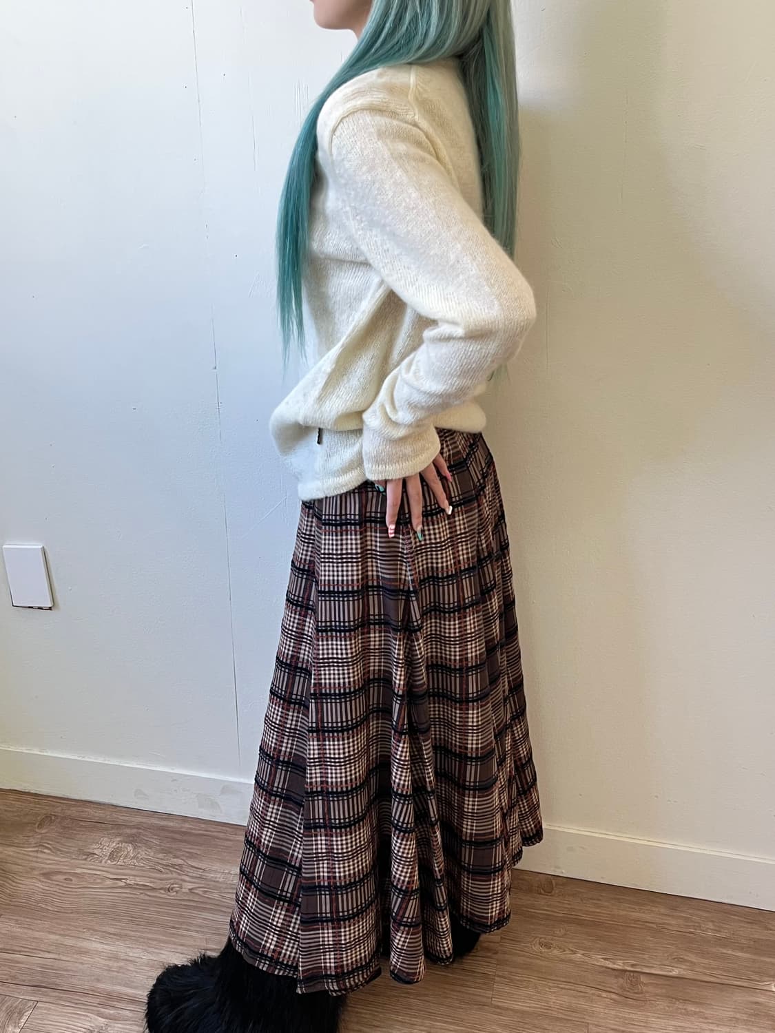 MORGAN 크림 터틀넥 상품이미지8