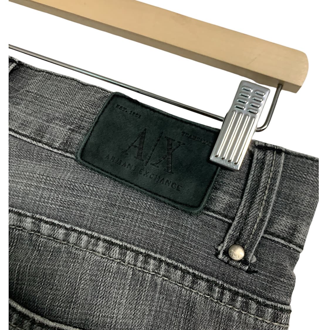 아르마니 익스체인지 흑청 데님 팬츠 30 상품이미지4