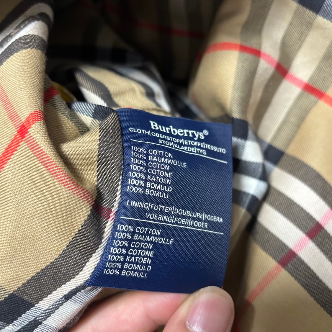 🫶🏻 버버리 베이지 트렌치 코트 🫶🏻 상품이미지7