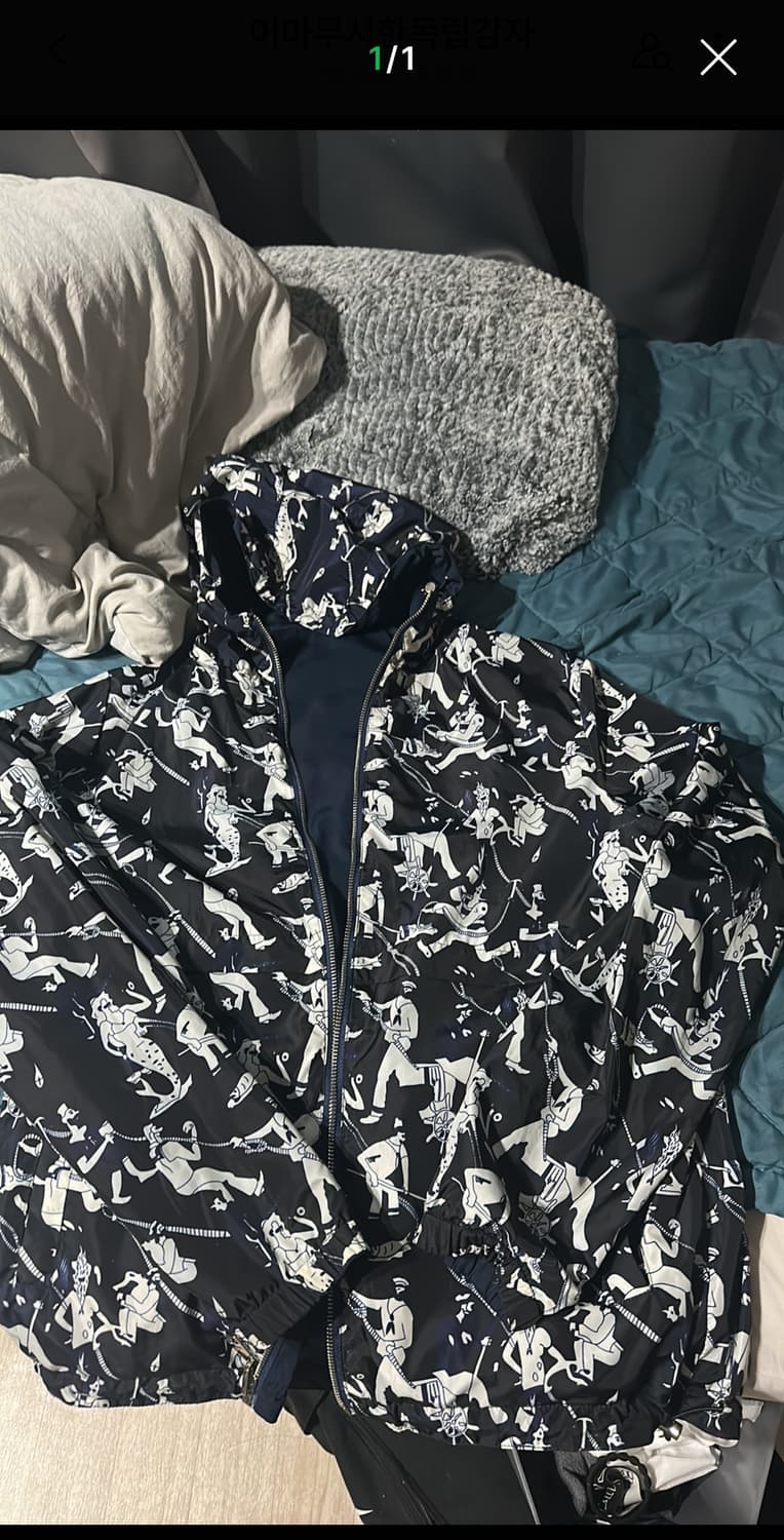 프라다 양면 바람막이 상품이미지4