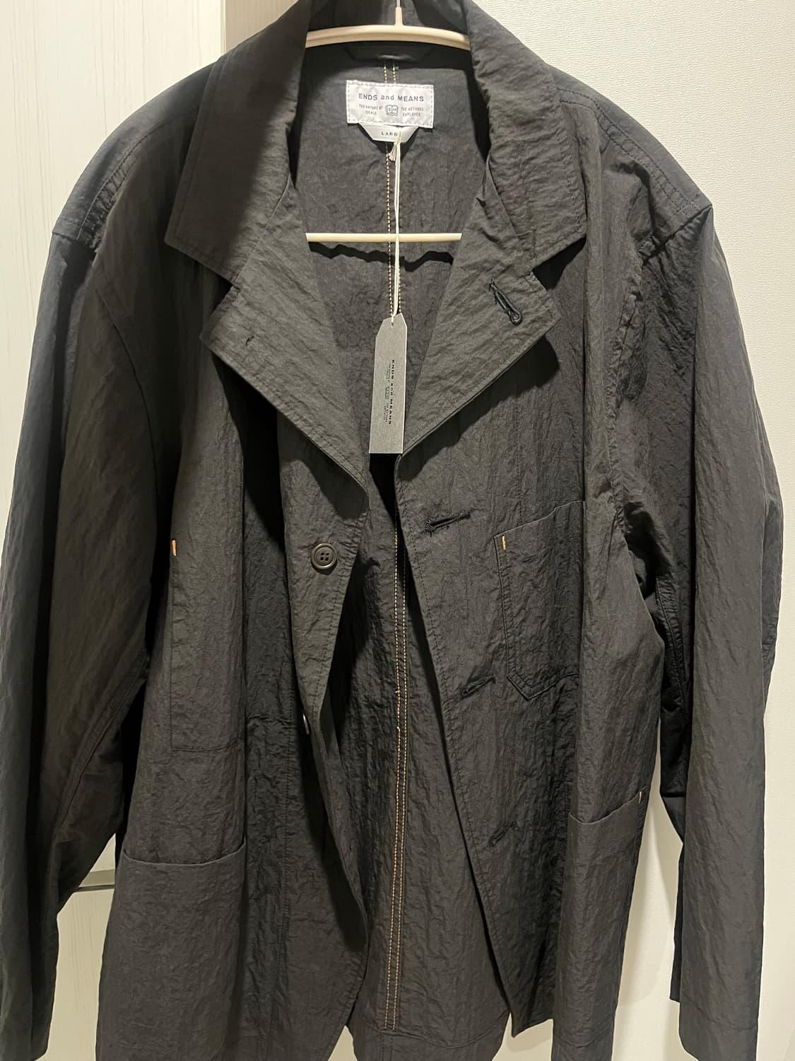 엔즈앤즈민즈 25ss 워크자켓 셋업 상품이미지2