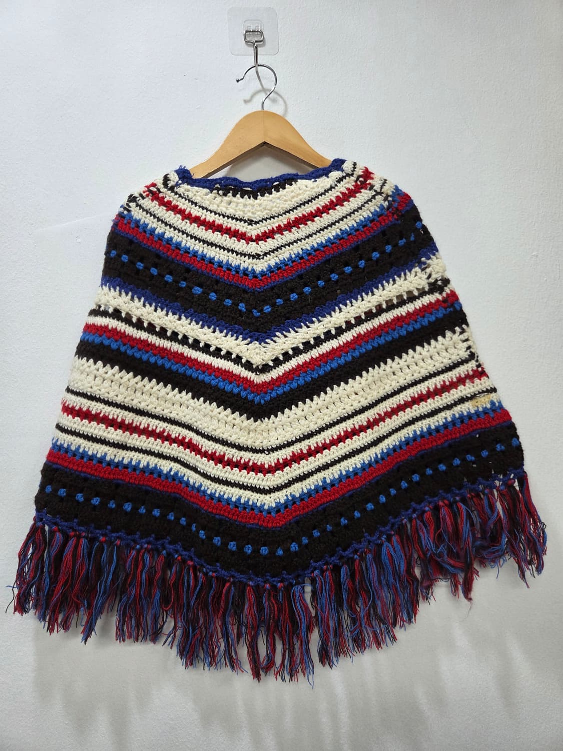 핸드메이드 크로셰 뜨개질 숄 망토 케이프 상품이미지6