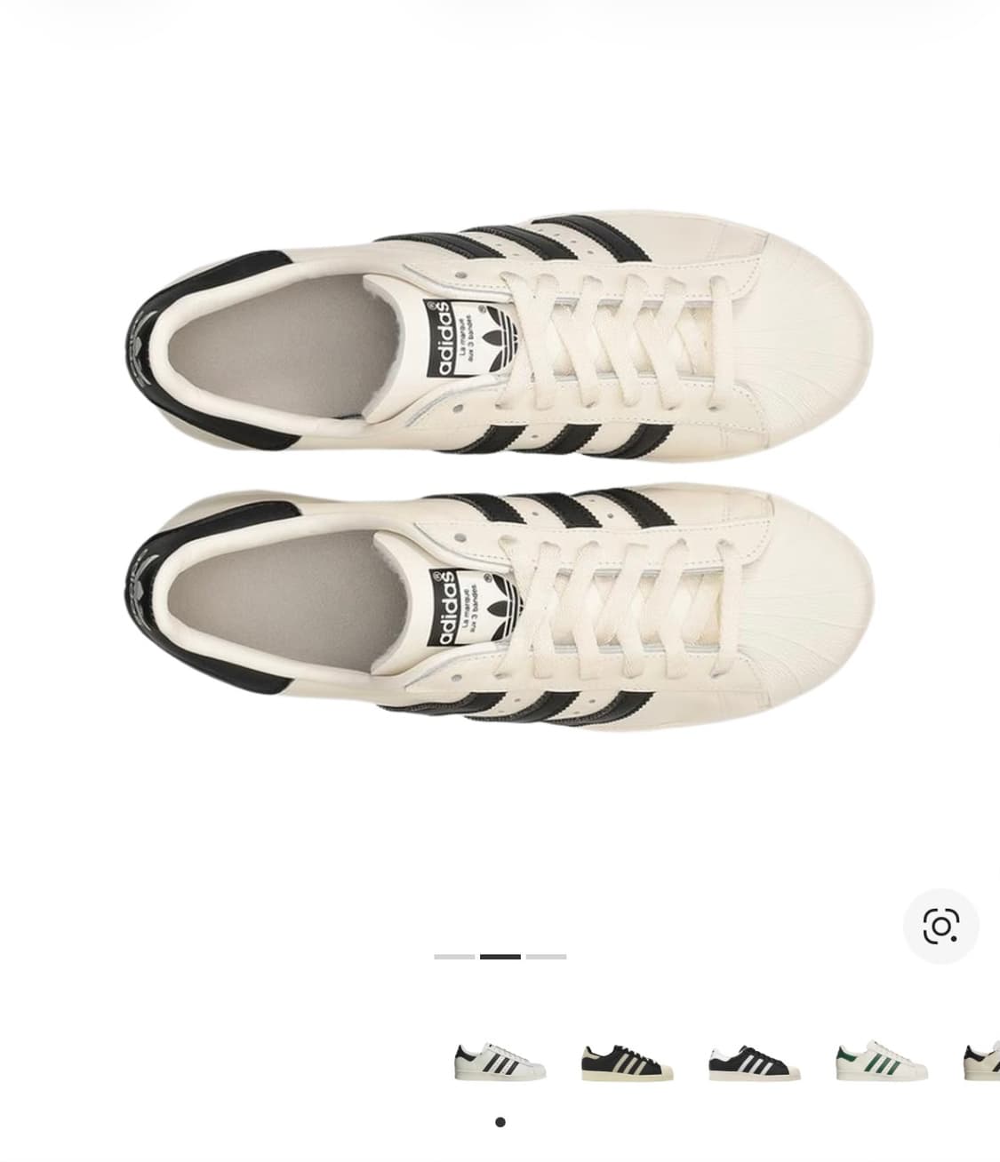 아디다스 슈퍼스타82 화이트 블랙 235 상품이미지1