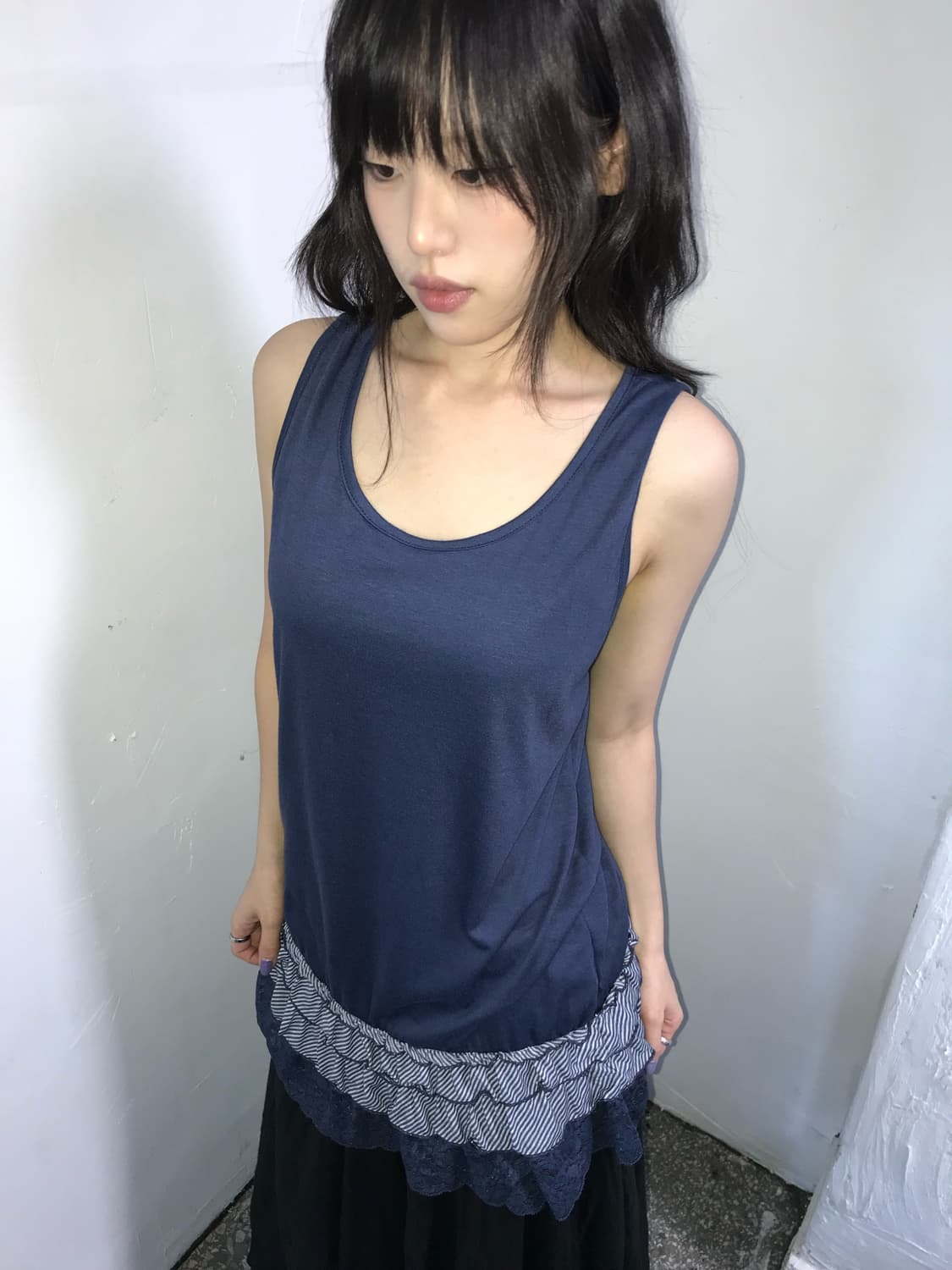 Rough Rare 레이어드 원피스 상품이미지2