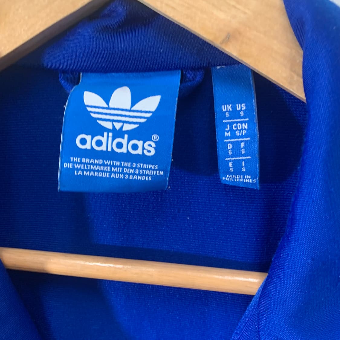 아디다스 파이어버드 블루 트랙탑 져지 상품이미지3