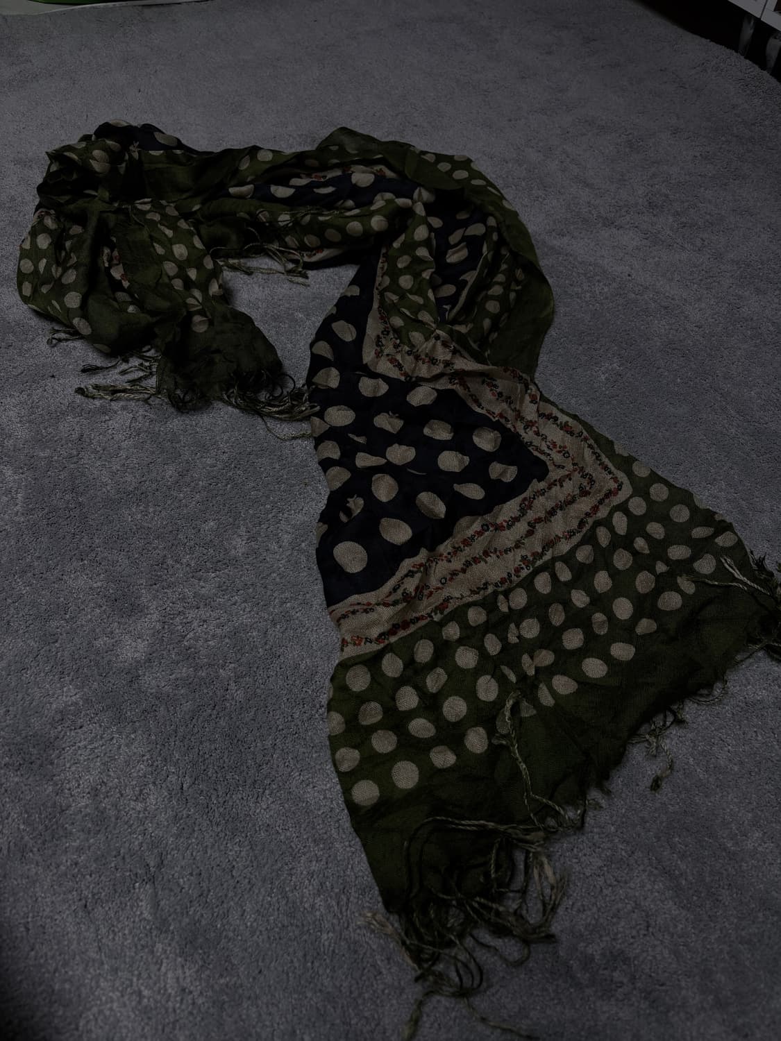 Vintage enthic grunge wool muffler 상품이미지1