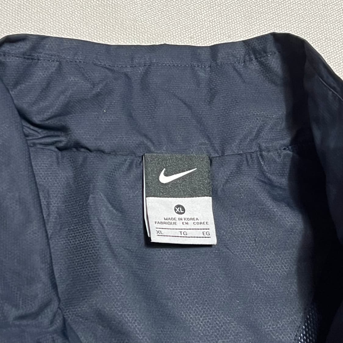 XL 나이키 아스날 네이비 미들라인 바람막이 상품이미지4