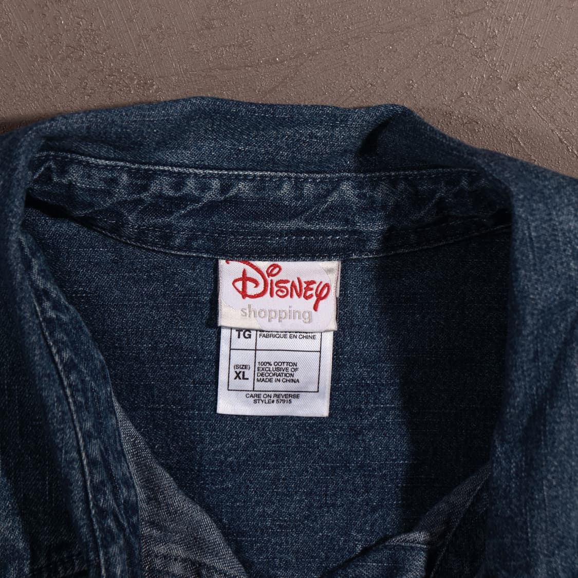 디즈니 자수 데님셔츠 상품이미지5