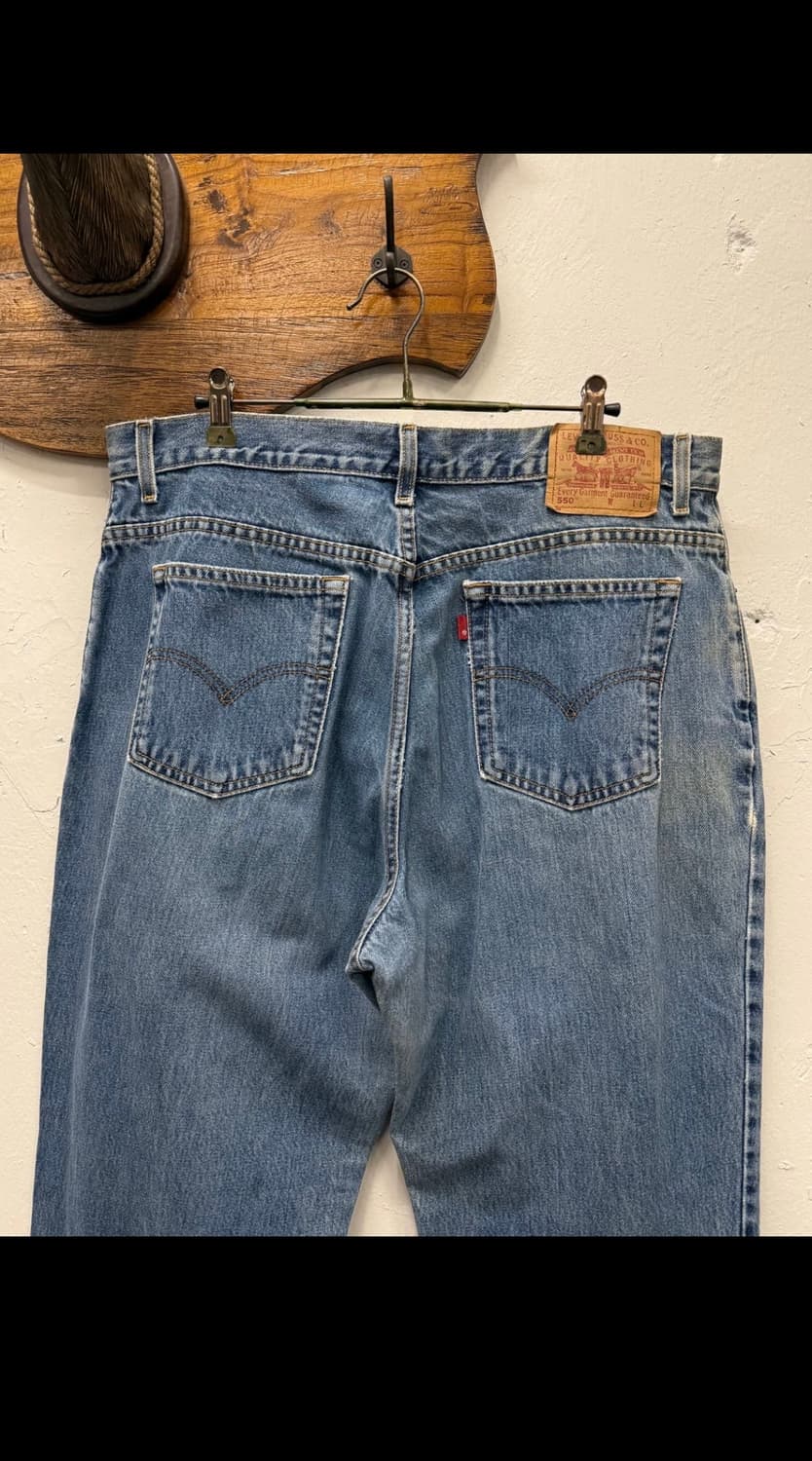 36) 00s Levi's 550 Relaxed Fit Tapered L 상품이미지2