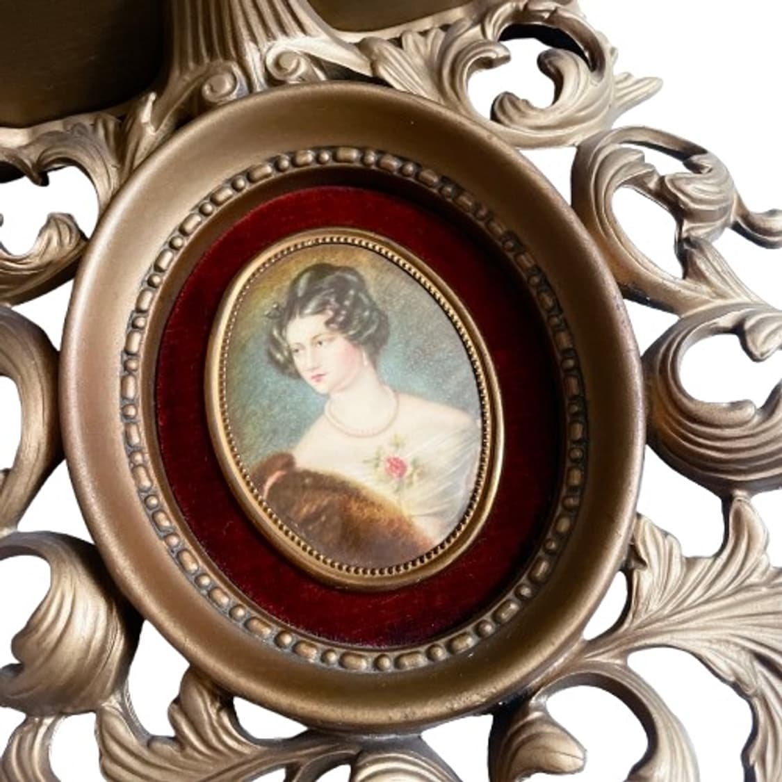 앤틱 까메오 벽걸이 선반 세트 2pcs 상품이미지3