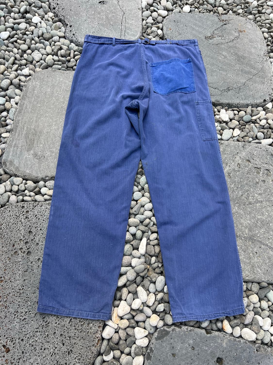 OLD VINTAGE HARD FADED HBT 헤링본프렌치워크팬츠  상품이미지2