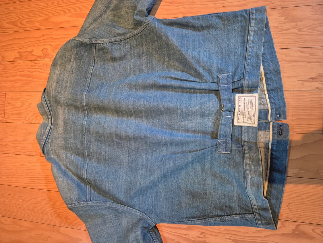 리바이스 LVC1879 플리츠블라우스 40(M) 새상품 상품이미지3