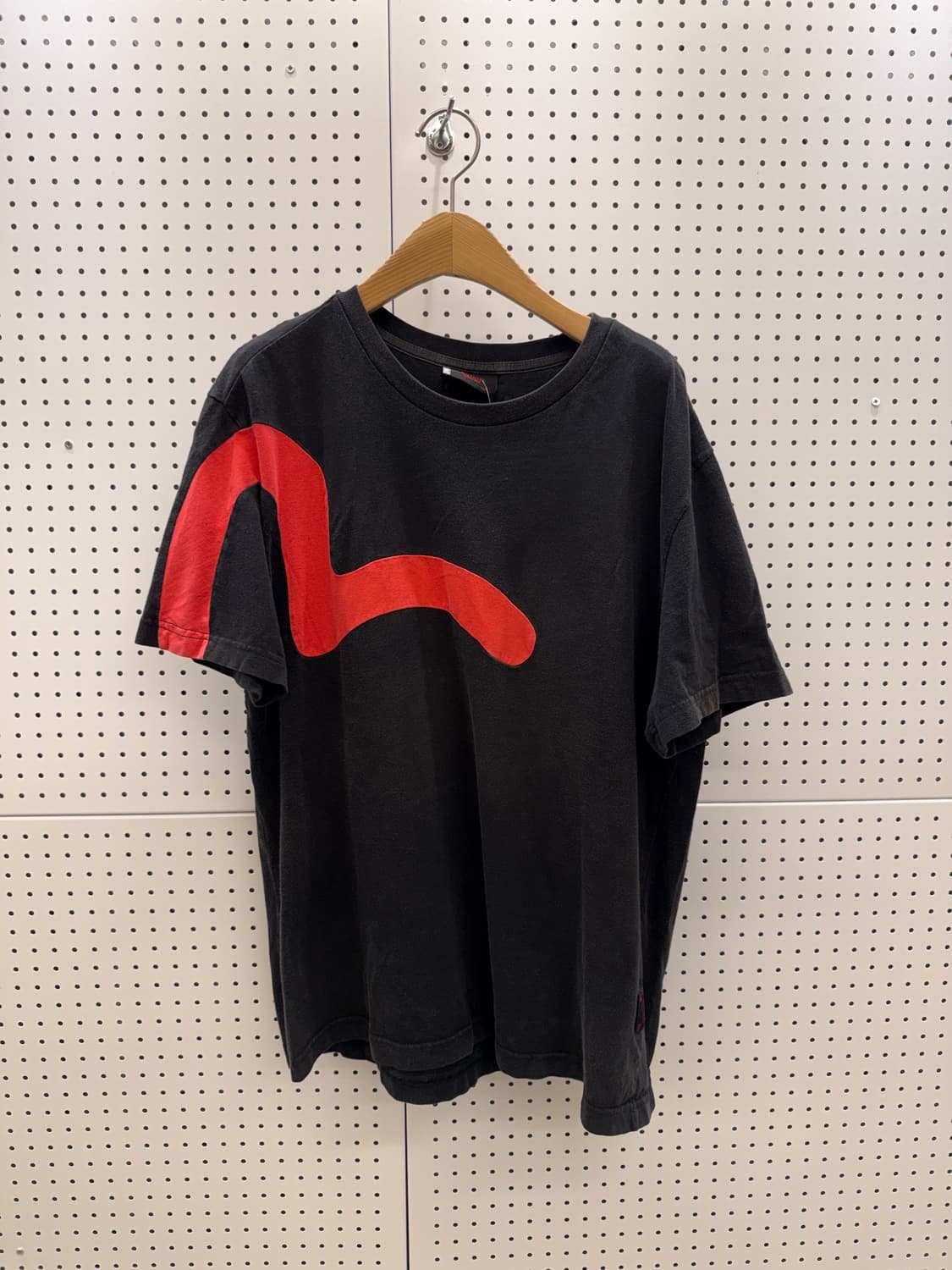 에비수 빅 로고 프린팅 반팔티 U1171 상품이미지2