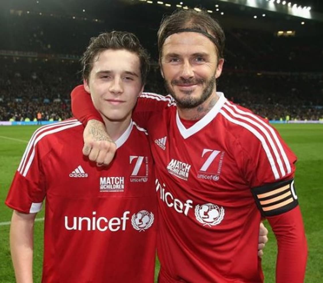 유니세프 자선경기 2015 베컴 유니폼 (박지성 참가) 상품이미지4