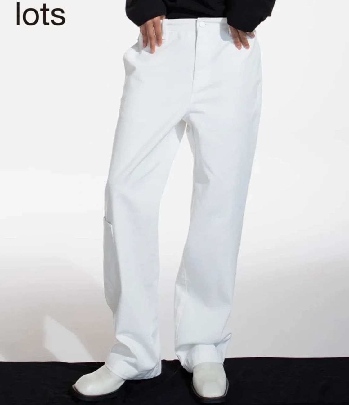 Lots 백바지 화이트데님팬츠 29 상품이미지7