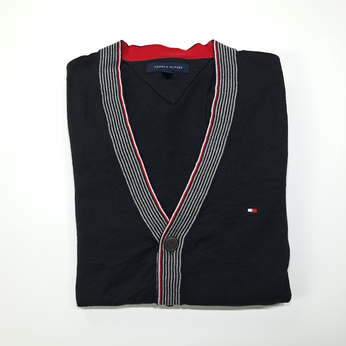 CL053 L 타미힐피거 프레피 니트 가디건 상품이미지8
