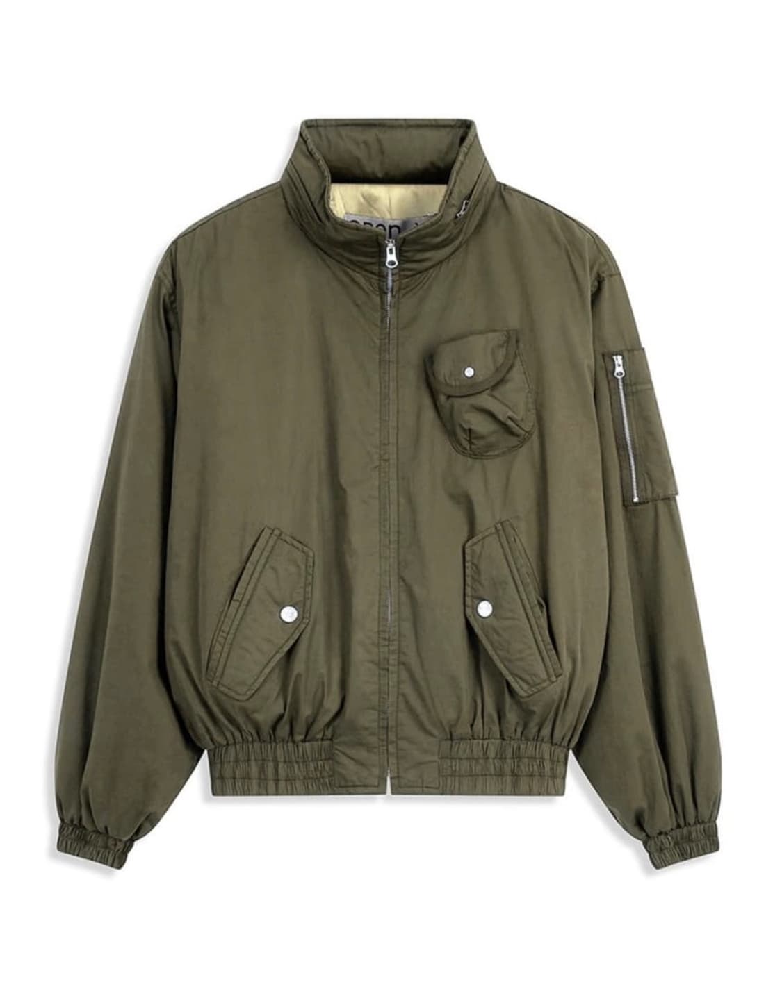 OPEN YY 봄버자켓 카키 S 상품이미지1