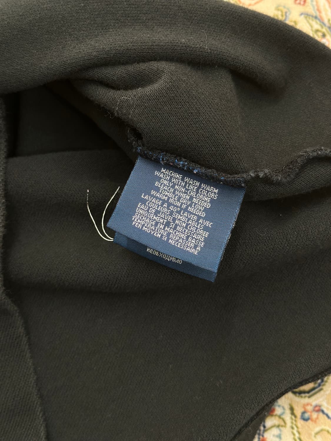 폴로 랄프로렌 블랙 멀티 빅포니 카라티  상품이미지6