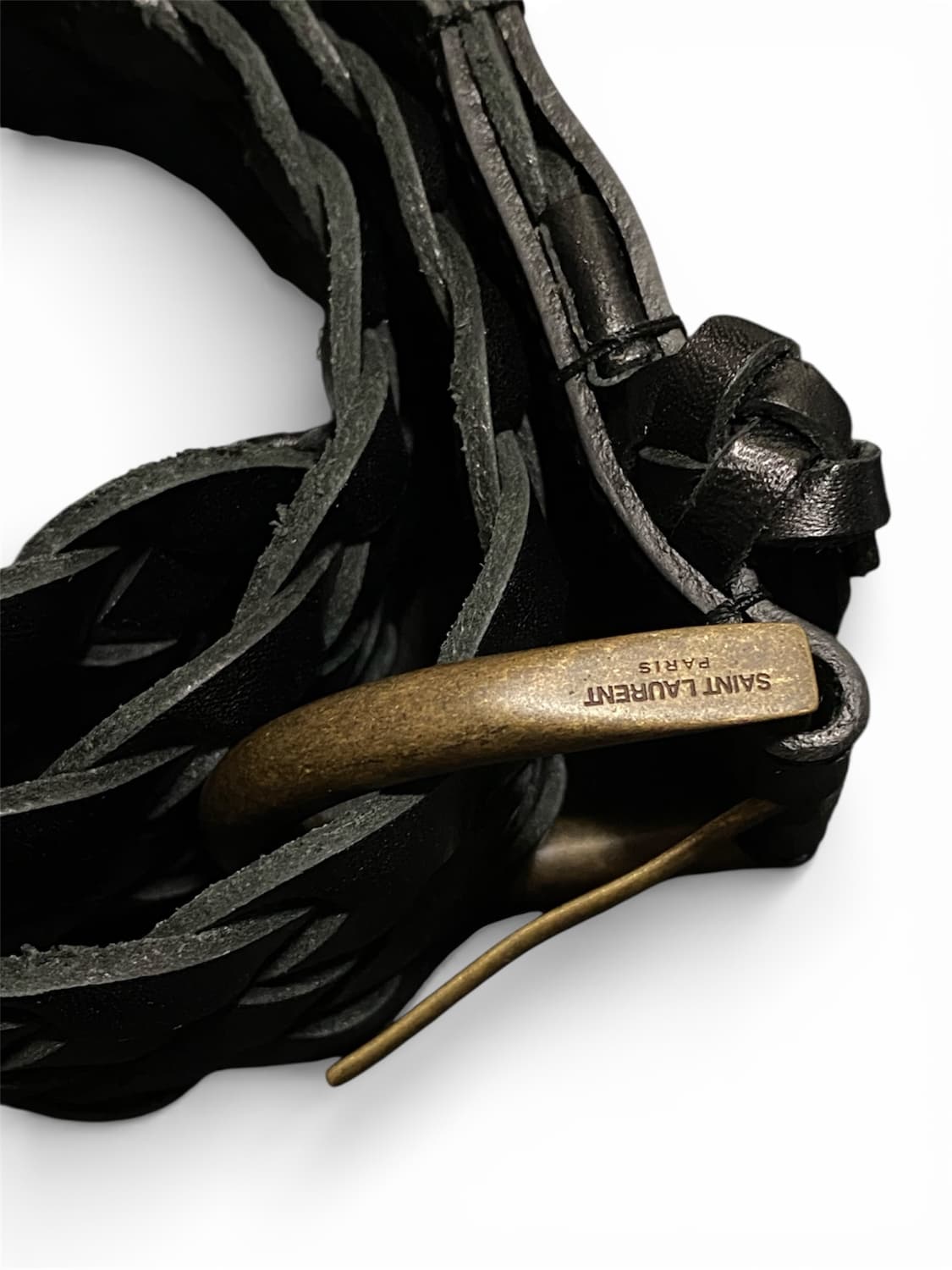 생로랑 레더위빙벨트80 상품이미지3