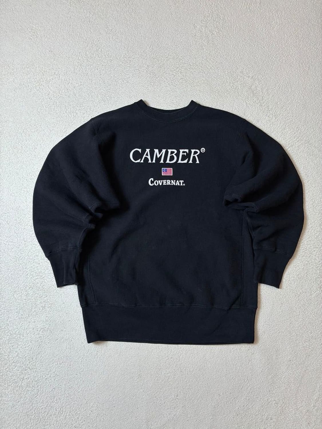 캠버 x 커버낫 USA 빅로고 헤비코튼 스웻 맨투맨 PN7233 상품이미지1