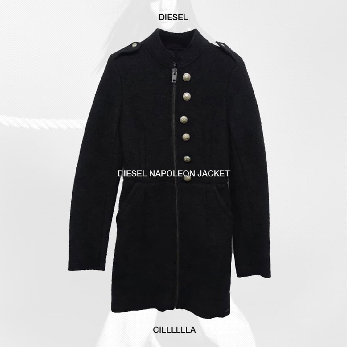 [S] DIESEL 디젤 나폴레옹 자켓 상품이미지1
