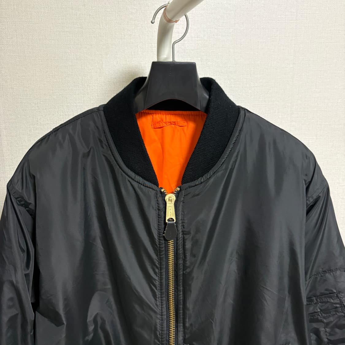 로스코 USAF MA-1 항공점퍼 / 블랙, L 상품이미지2