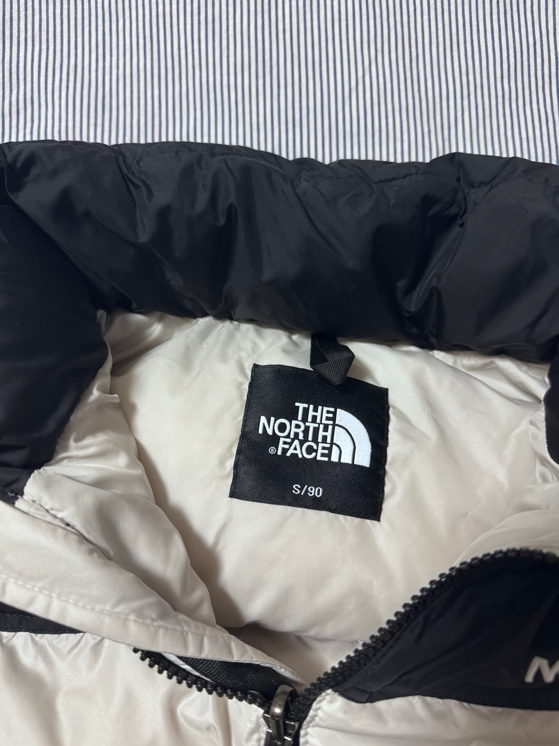 노스페이스 눕시 하이브리드 다운 볼 자켓 화이트 샌드 25SS  상품이미지6