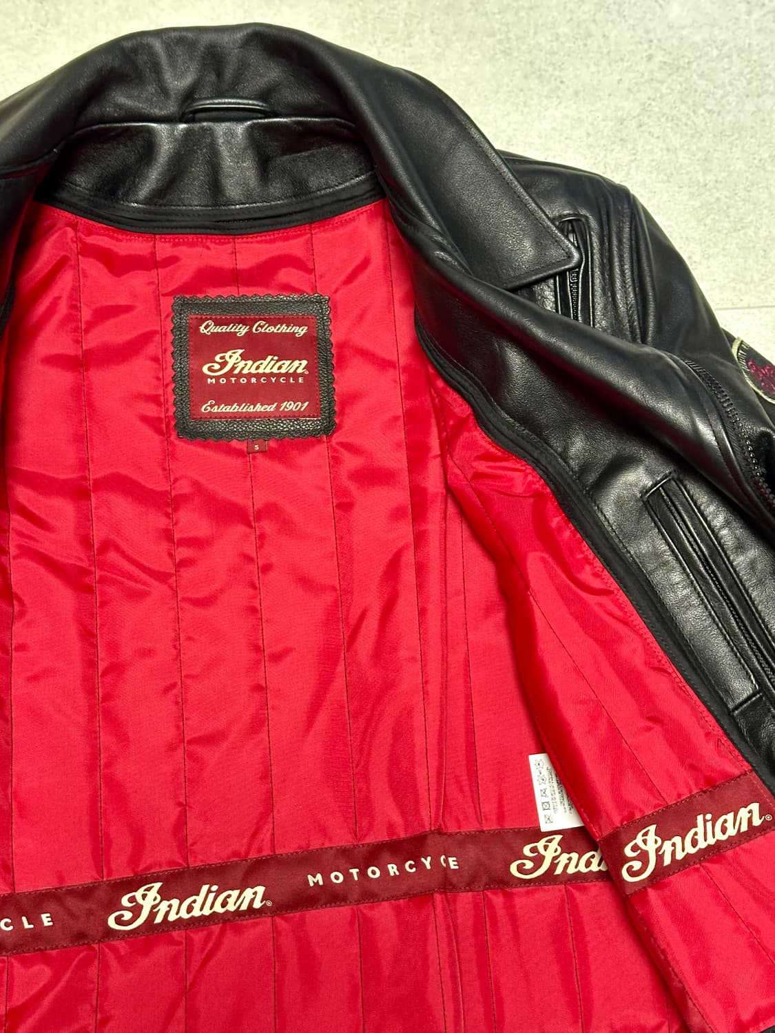 인디언 모터 사이클 홀스하이드 리버티 라이더 자켓 상품이미지6