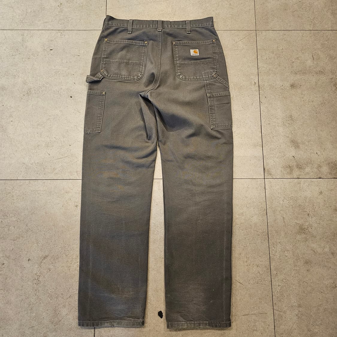 칼하트 b01 더블니 회색 34 34 상품이미지4