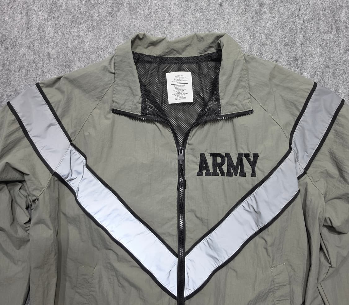 ARMY 미군 IPFU 바람막이 집업 자켓 M 상품이미지4
