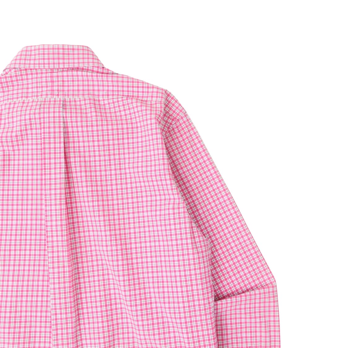 폴로 랄프로렌 핑크 깅엄 체크 셔츠 상품이미지6