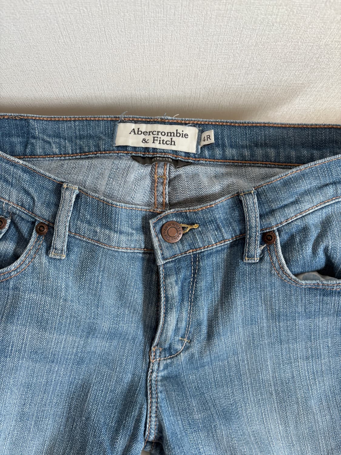 아베크롬비 로우라이즈 부츠컷 데님 상품이미지2