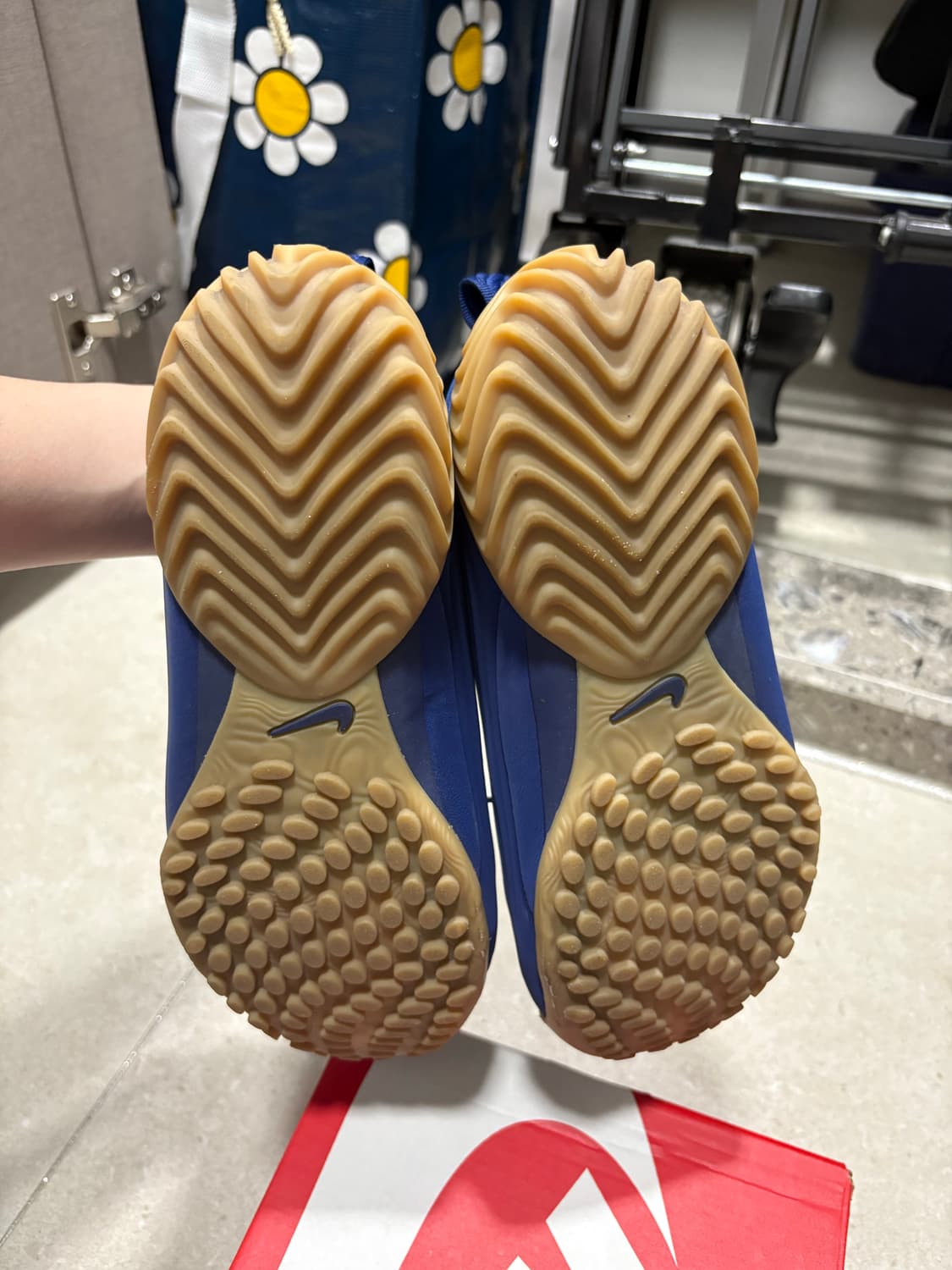 (W) 나이키 아스트라 울트라 블루 보이드 메탈릭 실버 245 상품이미지5