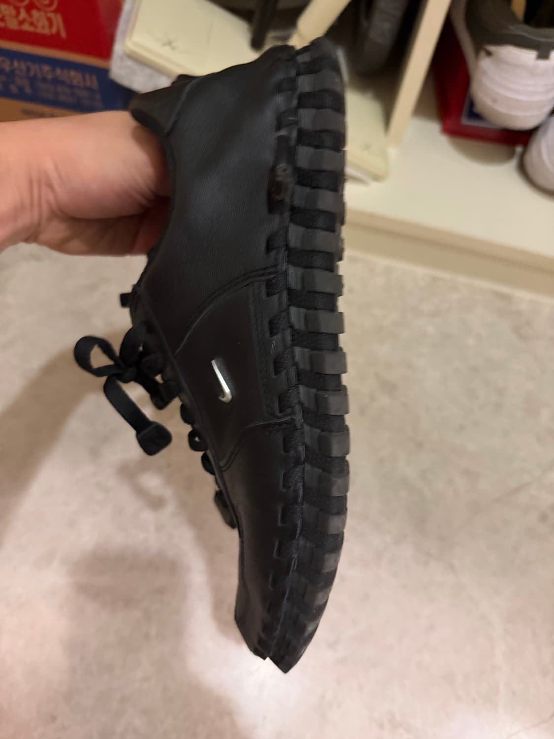 나이키x자크뮈스 콜라보 포스1 low 블랙 상품이미지4