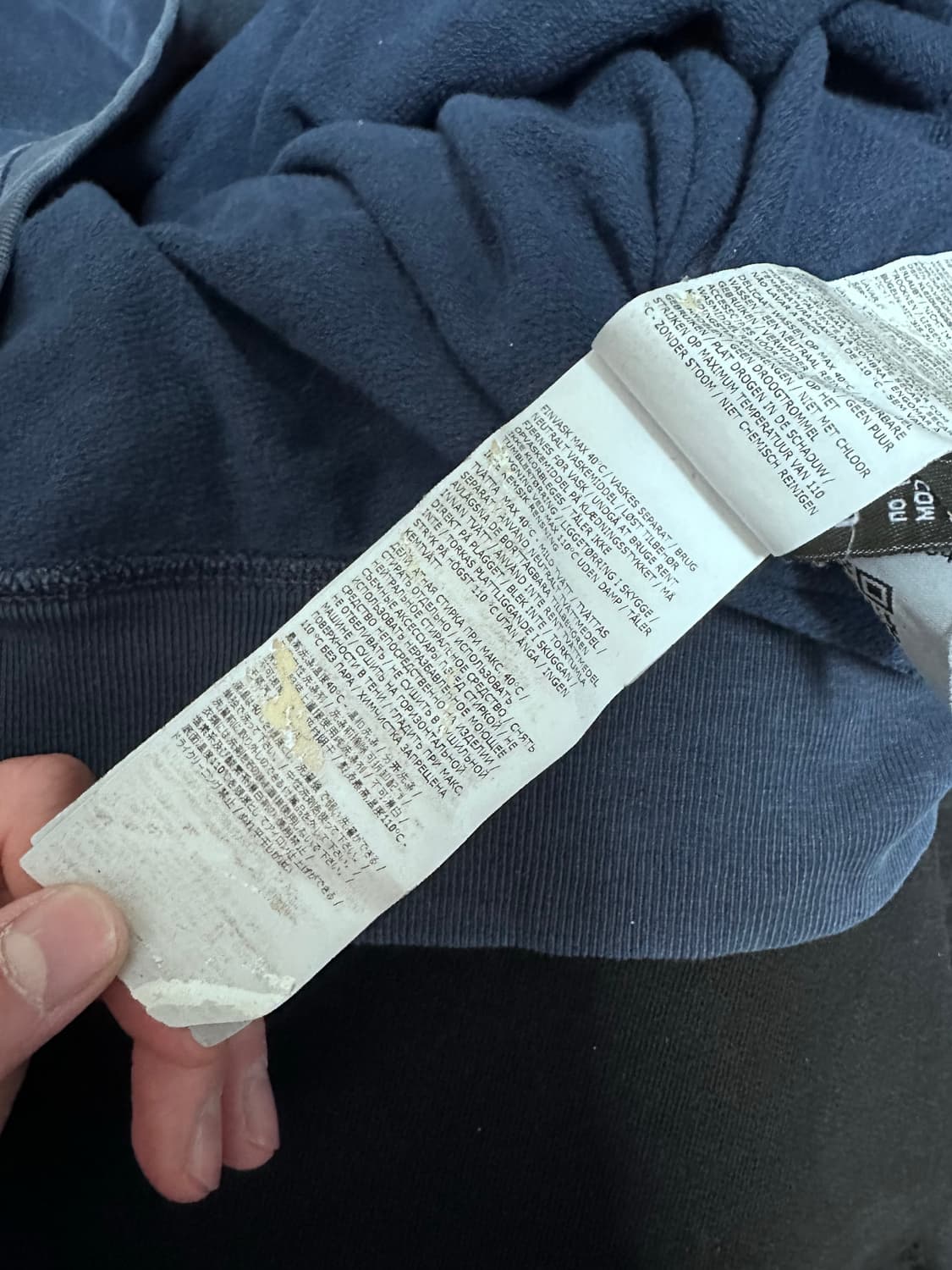 스톤아일랜드 네이비 맨투맨  상품이미지5