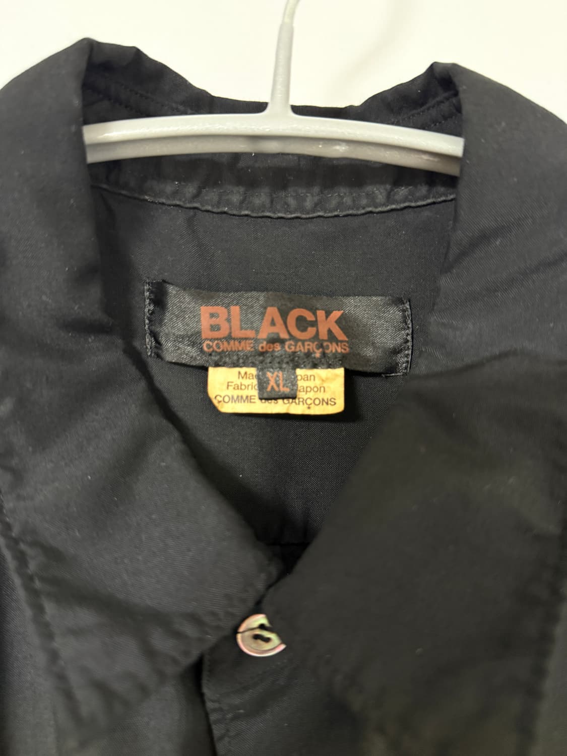 꼼데가르송 블랙 롱셔츠 상품이미지3