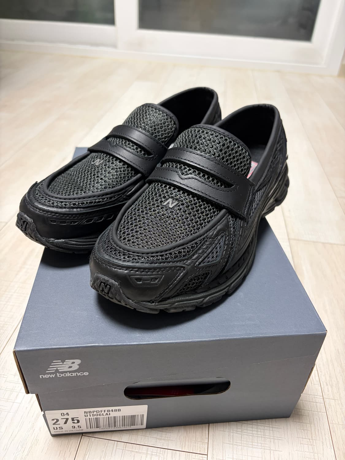 뉴발란스 1906L 블랙 탑 팬텀 275 상품이미지2