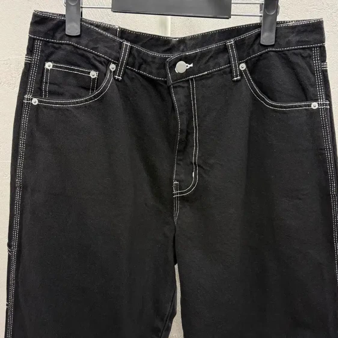 BIRTHDAYSUIT 블랙 Carpenter 데님 팬츠 상품이미지6