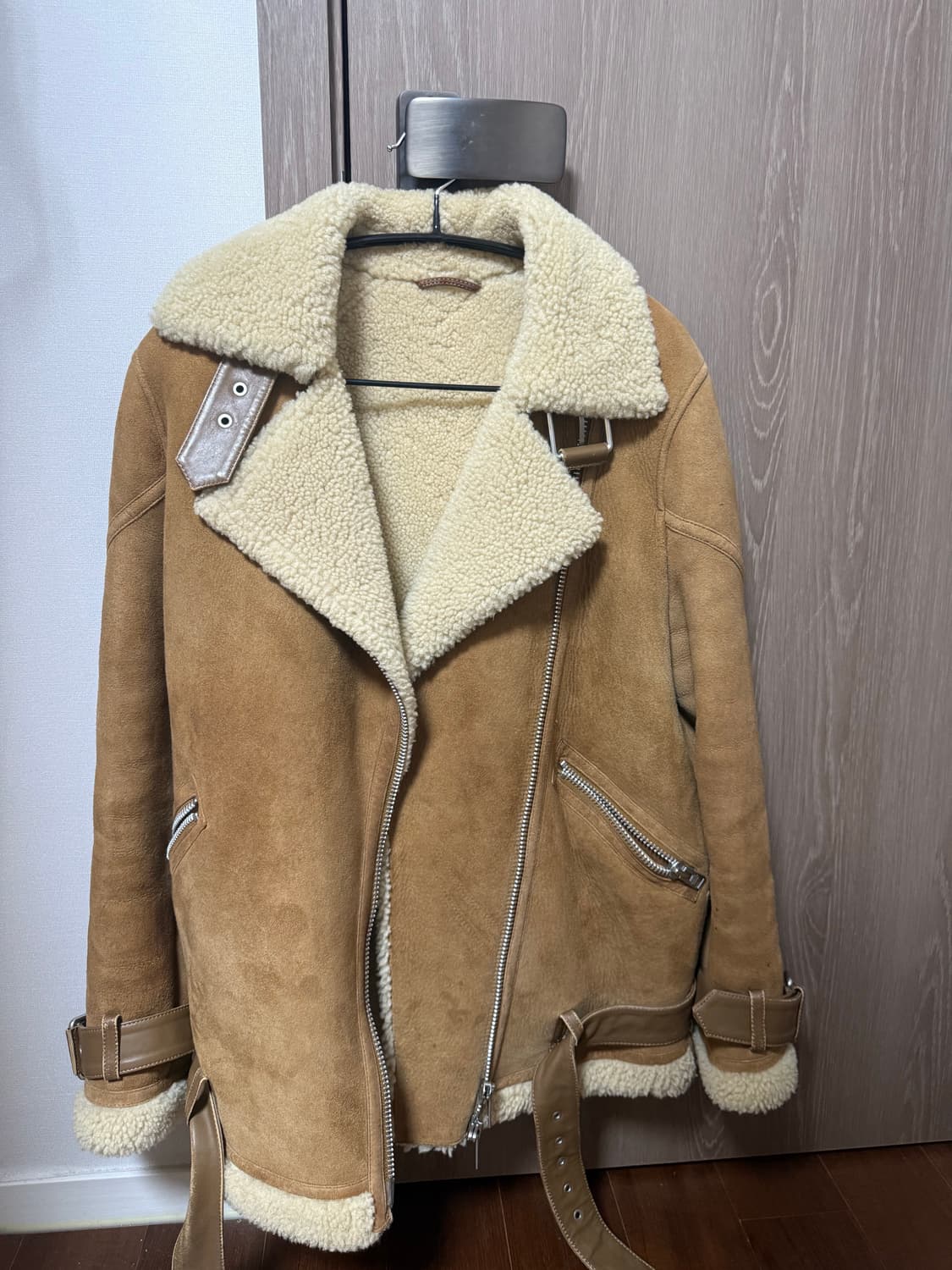 올세인츠 스웨이드 무스탕 상품이미지1